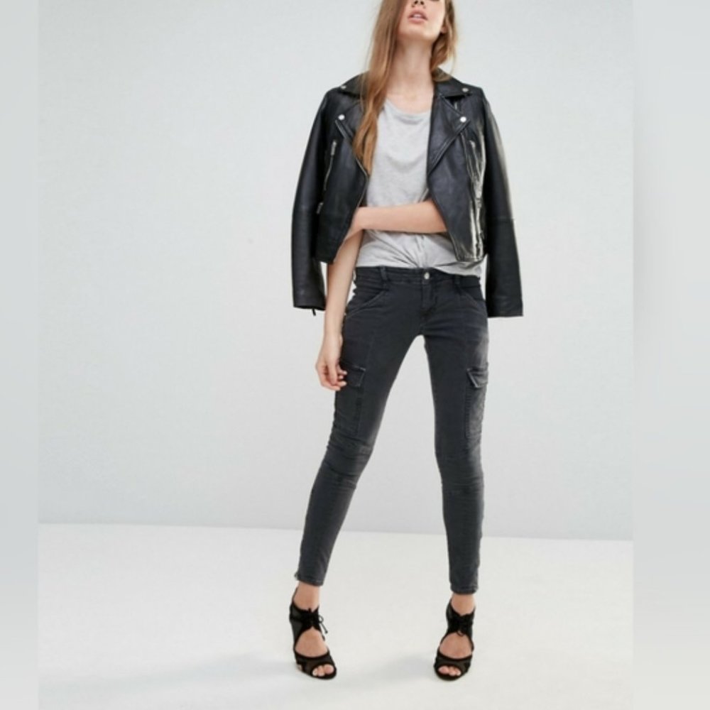 NEW J Brand Houlihan Mid Rise Skinny Cargo 26